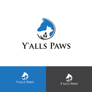 Diseño de Logo por DeaDsn para Y'alls Paws | Diseño: #32363049