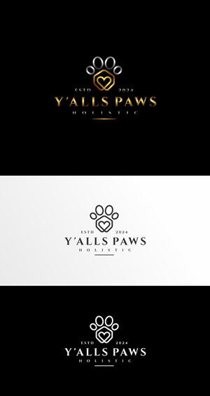 Diseño de Logo por DeaDsn para Y'alls Paws | Diseño #32369993