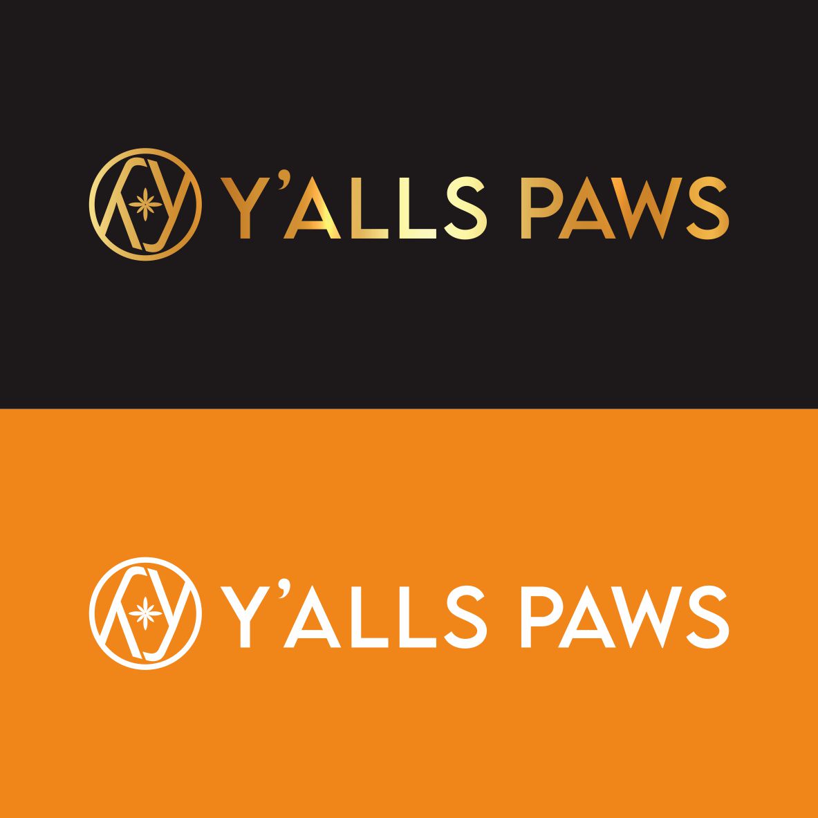 Logo Design by CariCuan24 for Y'alls Paws | Design #32405085