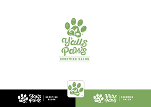 Logo Design by ~idiaz~ for Y'alls Paws | Design: #32370046