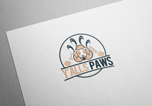 Diseño de Logo por Deziners Zone para Y'alls Paws | Diseño: #32362297