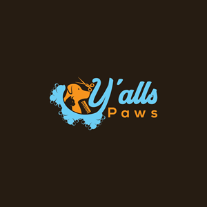 Logo-Design von Deziners Zone für Y'alls Paws | Design: #32362302