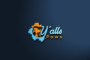 Logo Design by Deziners Zone for Y'alls Paws | Design: #32373757