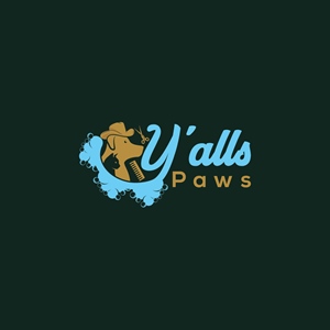 Logo Design by Deziners Zone for Y'alls Paws | Design: #32380633