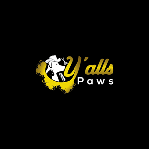 Logo Design by Deziners Zone for Y'alls Paws | Design: #32380636