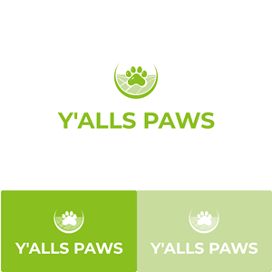 Logo Design by alitjuara for Y'alls Paws | Design: #32374357