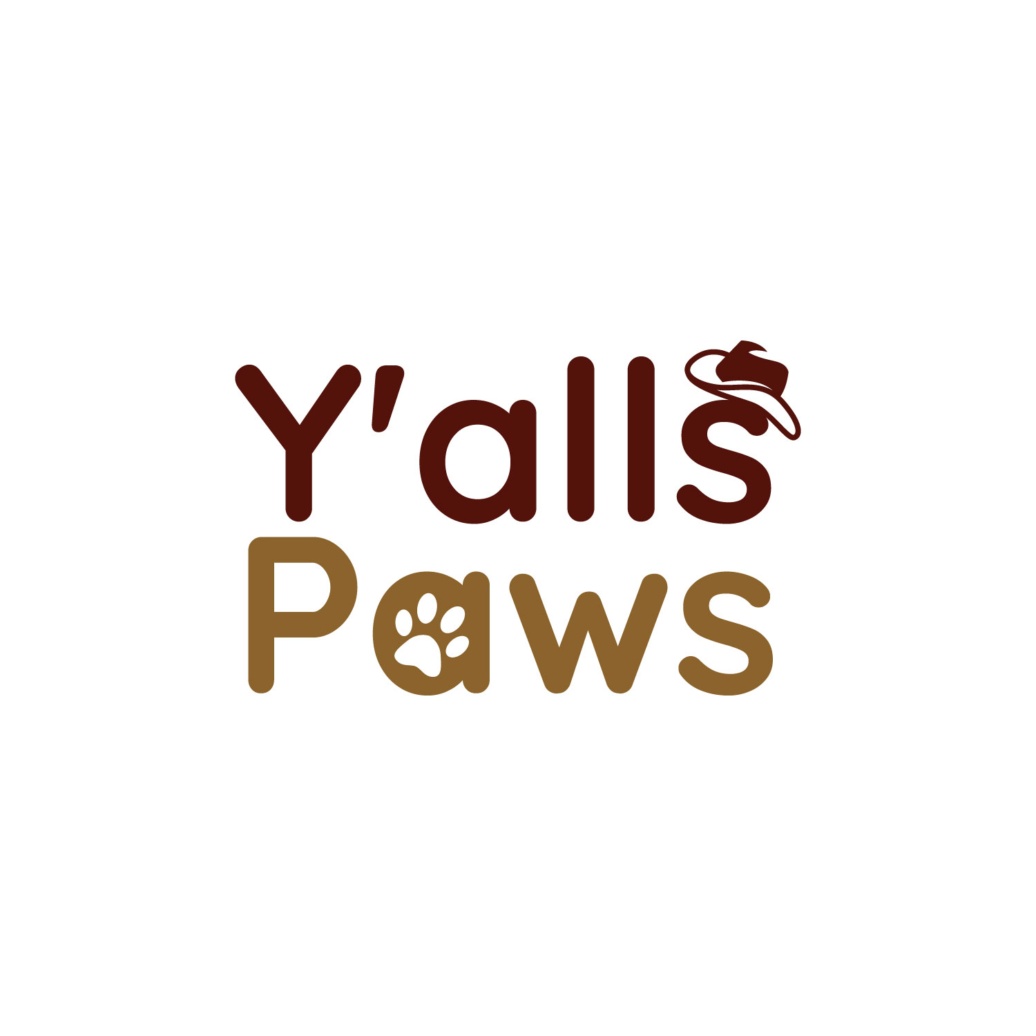Logo Design by LAXMI DESIGNHUB for Y'alls Paws | Design #32375228