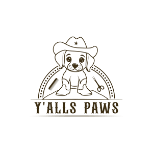 Logo-Design von LAXMI DESIGNHUB für Y'alls Paws | Design: #32375229