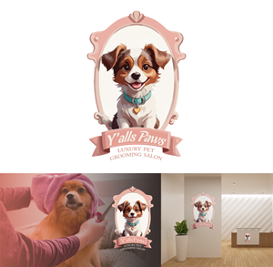 Diseño de Logo por Abdullah Alashkar para Y'alls Paws | Diseño: #32367348