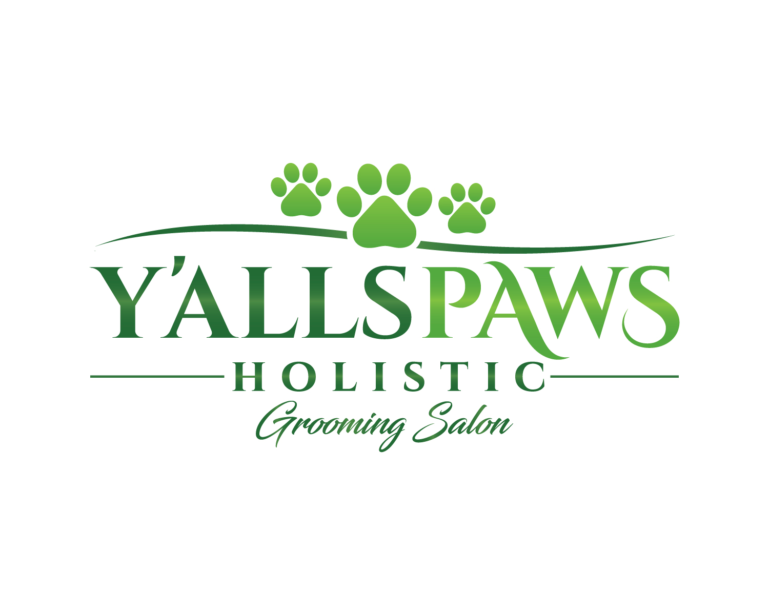 Logo Design by Atec for Y'alls Paws | Design #32368504