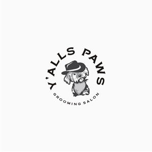 Logo Design by gray mind for Y'alls Paws | Design: #32393488