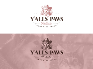 Logo-Design von JTdsign für Y'alls Paws | Design: #32374455