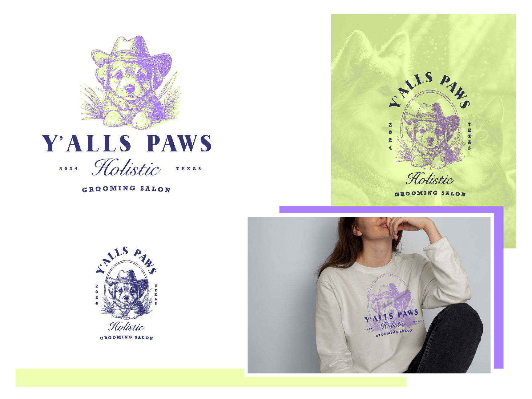 Logo Design by JTdsign for Y'alls Paws | Design #32381107
