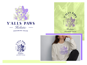 Logo Design by JTdsign for Y'alls Paws | Design: #32381107