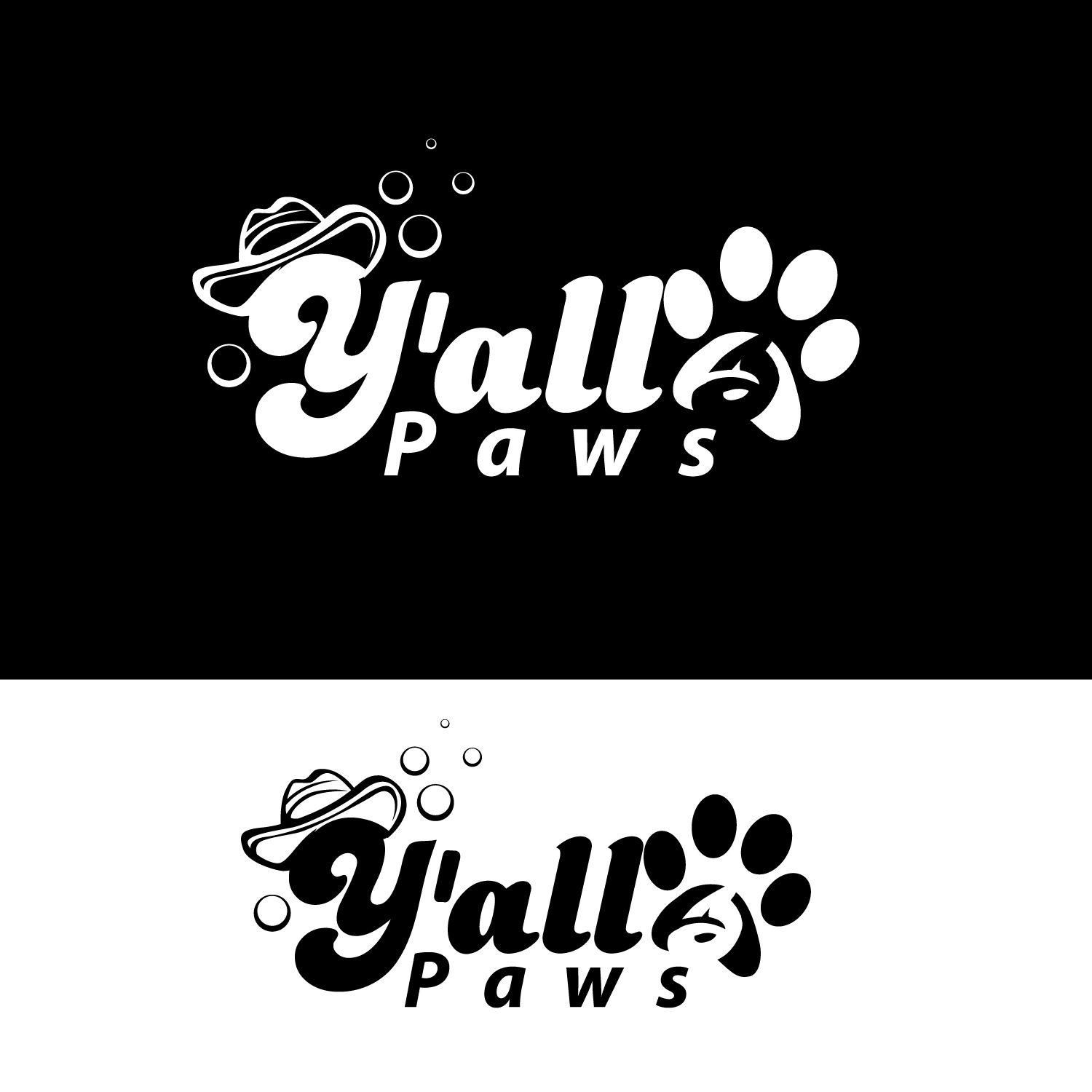 Logo-Design von GODDREAMCREATION für Y'alls Paws | Design #32403892