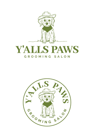Logo-Design von Fajr. für Y'alls Paws | Design: #32372432