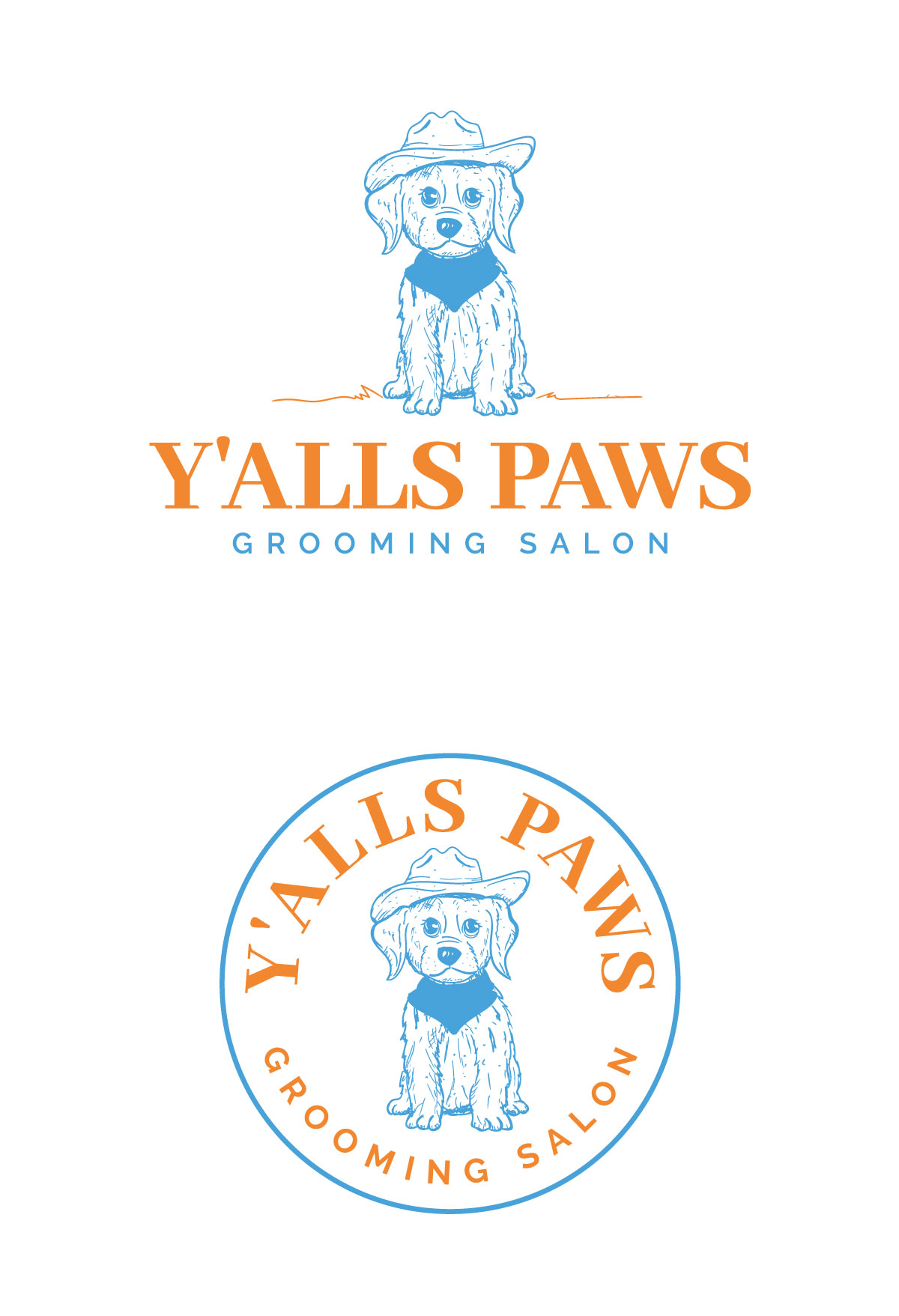 Diseño de Logo por Fajr. para Y'alls Paws | Diseño #32379792