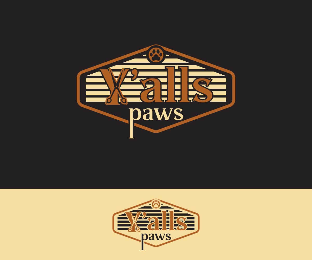 Logo Design by Ansh Design for Y'alls Paws | Design #32362991