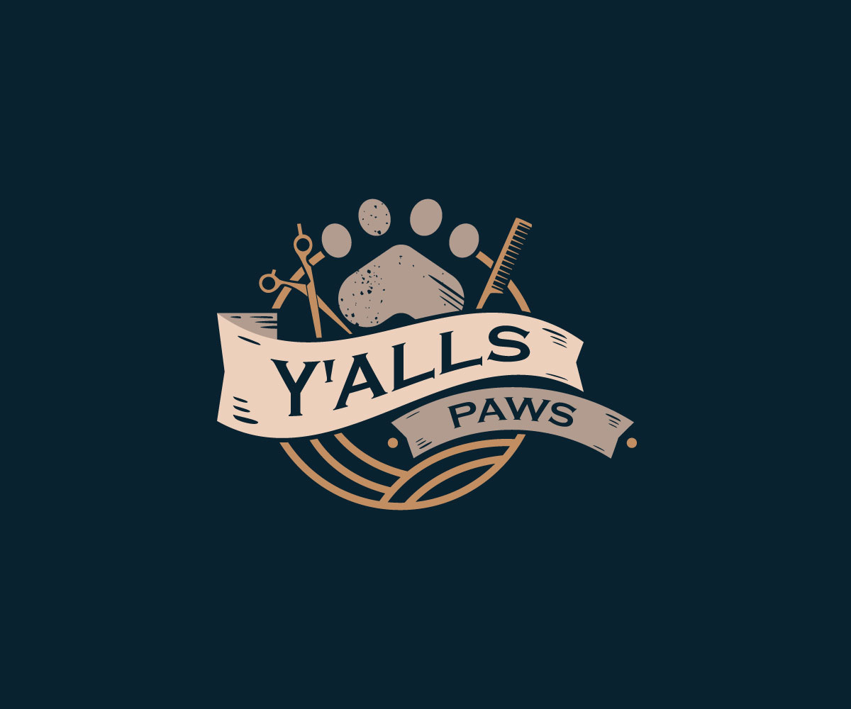 Diseño de Logo por Ansh Design para Y'alls Paws | Diseño #32362992