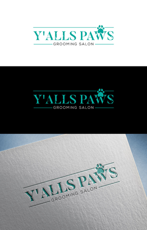 Logo-Design von flora.c design für Y'alls Paws | Design: #32363774