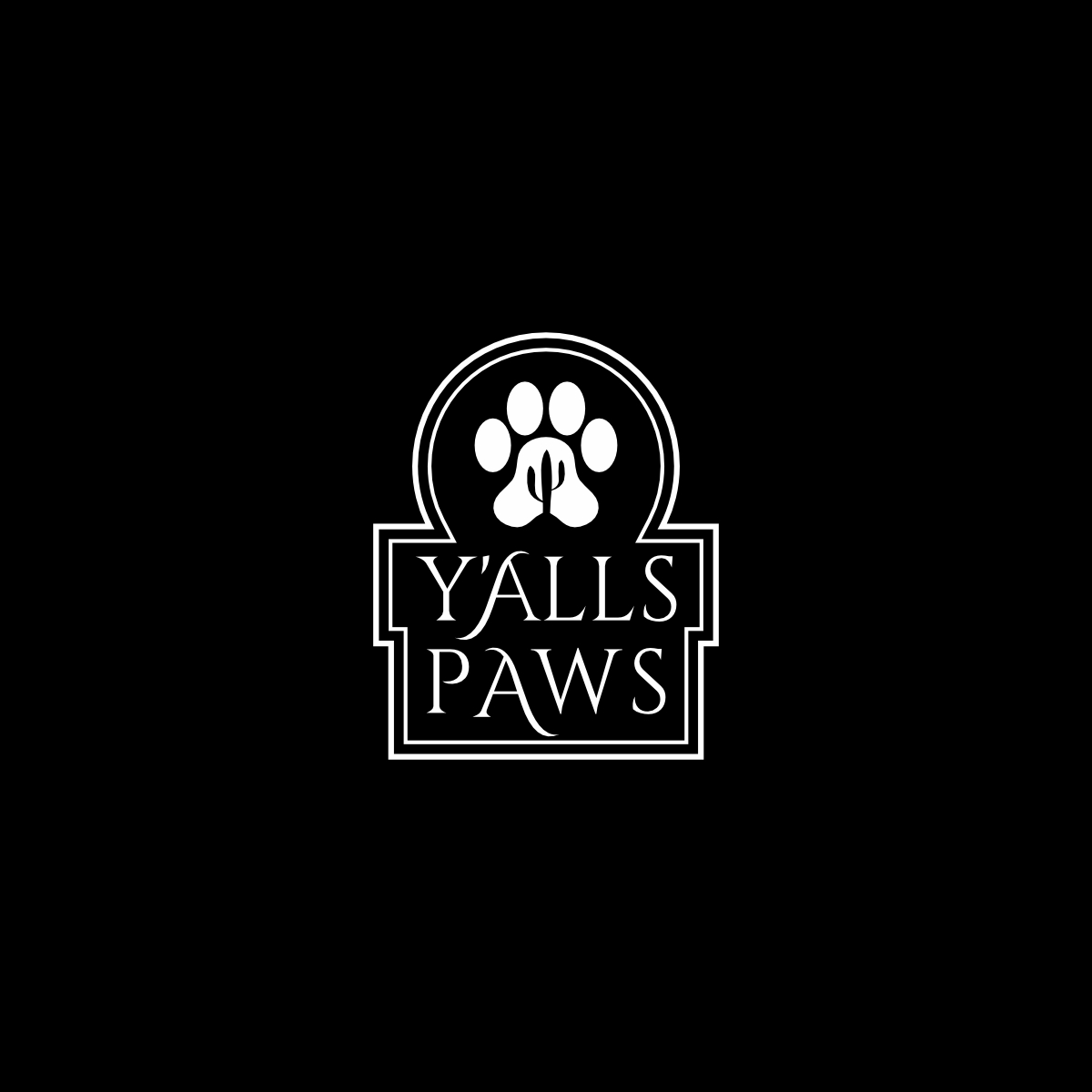 Logo Design by Ashani Bhattacharya for Y'alls Paws | Design #32362540