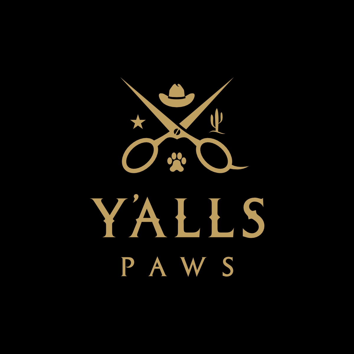 Logo-Design von Ashani Bhattacharya für Y'alls Paws | Design #32380553