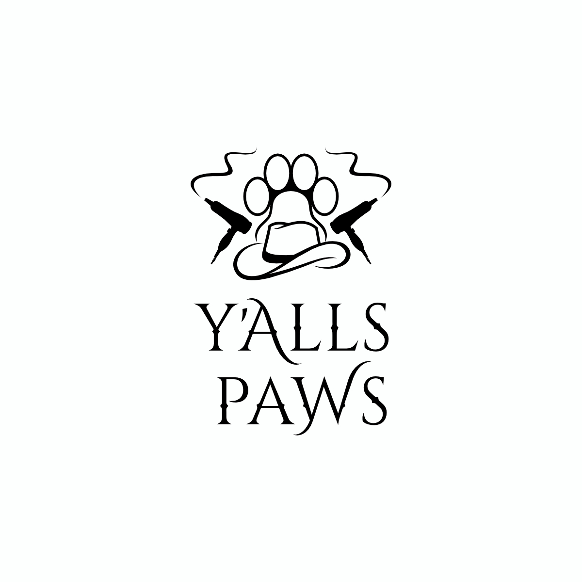 Logo Design by Ashani Bhattacharya for Y'alls Paws | Design #32380958