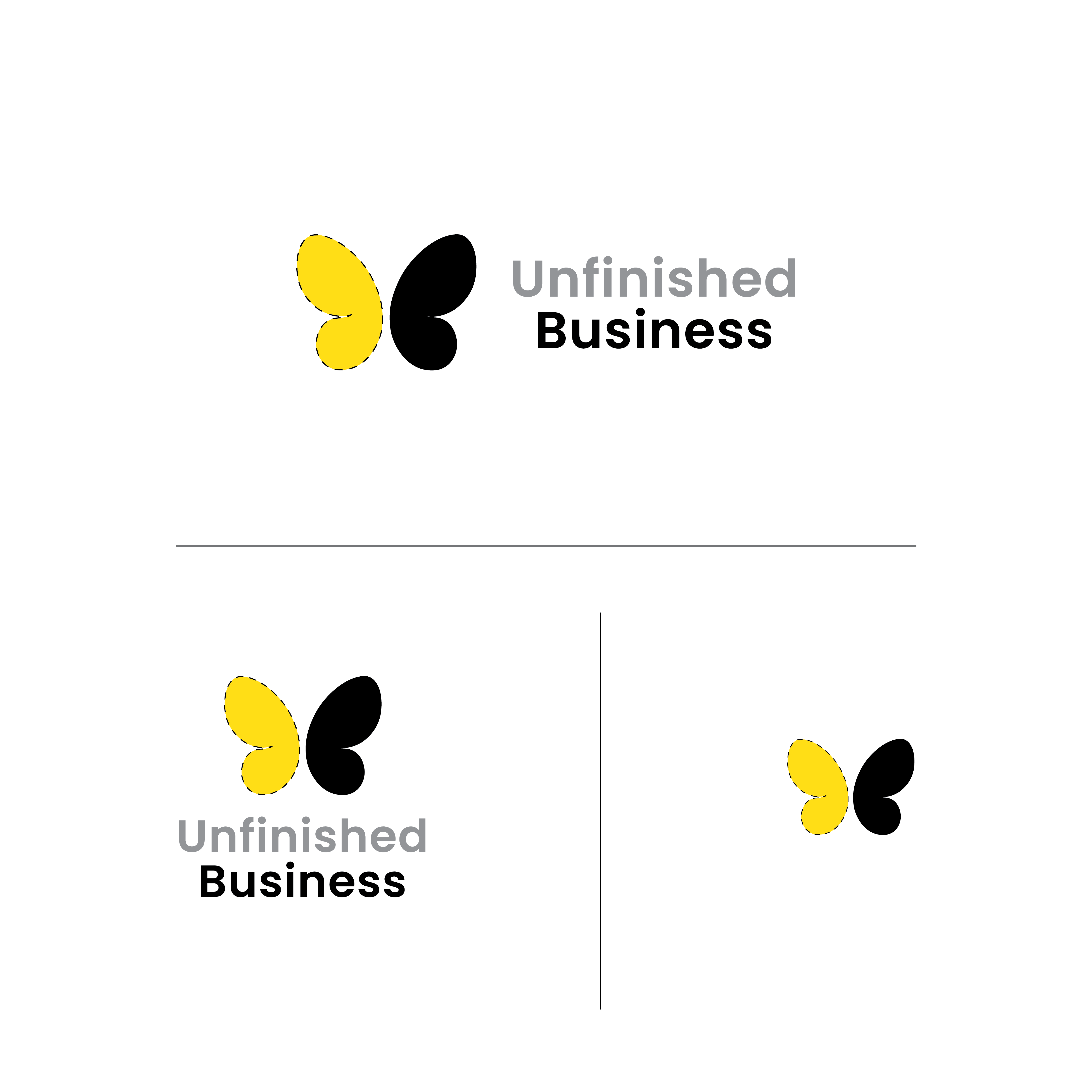 Logo Design by Kryss Denmar for Unfinished Business  | Design #32362232
