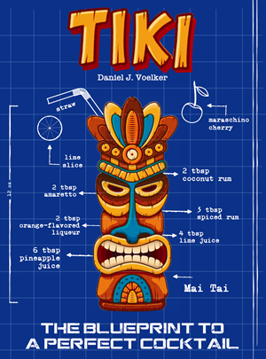 Diseño de portada de libro por AnninWonderland para Tiki Cocktail University | Diseño: #32377733