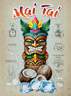 Diseño de portada de libro por Yuriy R para Tiki Cocktail University | Diseño #32365727