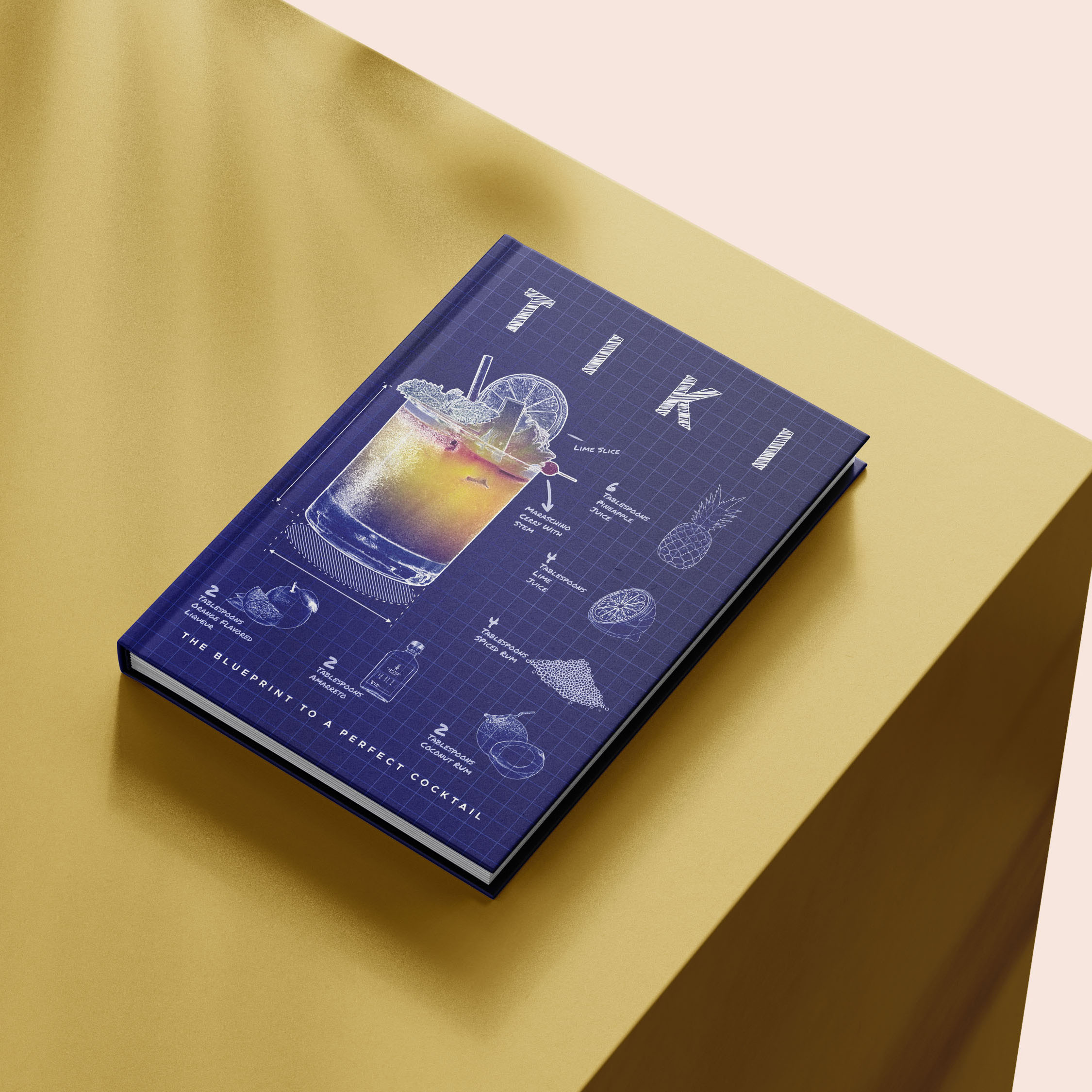 Diseño de portada de libro por PancaReg para Tiki Cocktail University | Diseño #32371062