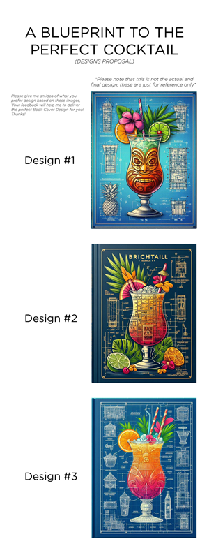 Book Cover Design by Christian Cruz for Tiki Cocktail University | Design: #32360539