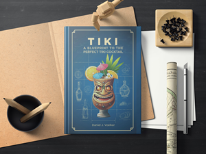 Book Cover Design by Christian Cruz for Tiki Cocktail University | Design: #32378653