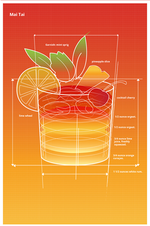 Diseño de portada de libro por MNM para Tiki Cocktail University | Diseño #32360633