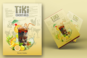 Diseño de portada de libro por @logotype19 para Tiki Cocktail University | Diseño #32371595