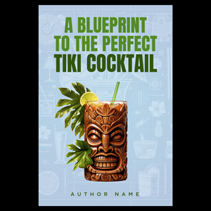Diseño de portada de libro por abdul700 para Tiki Cocktail University | Diseño: #32366790