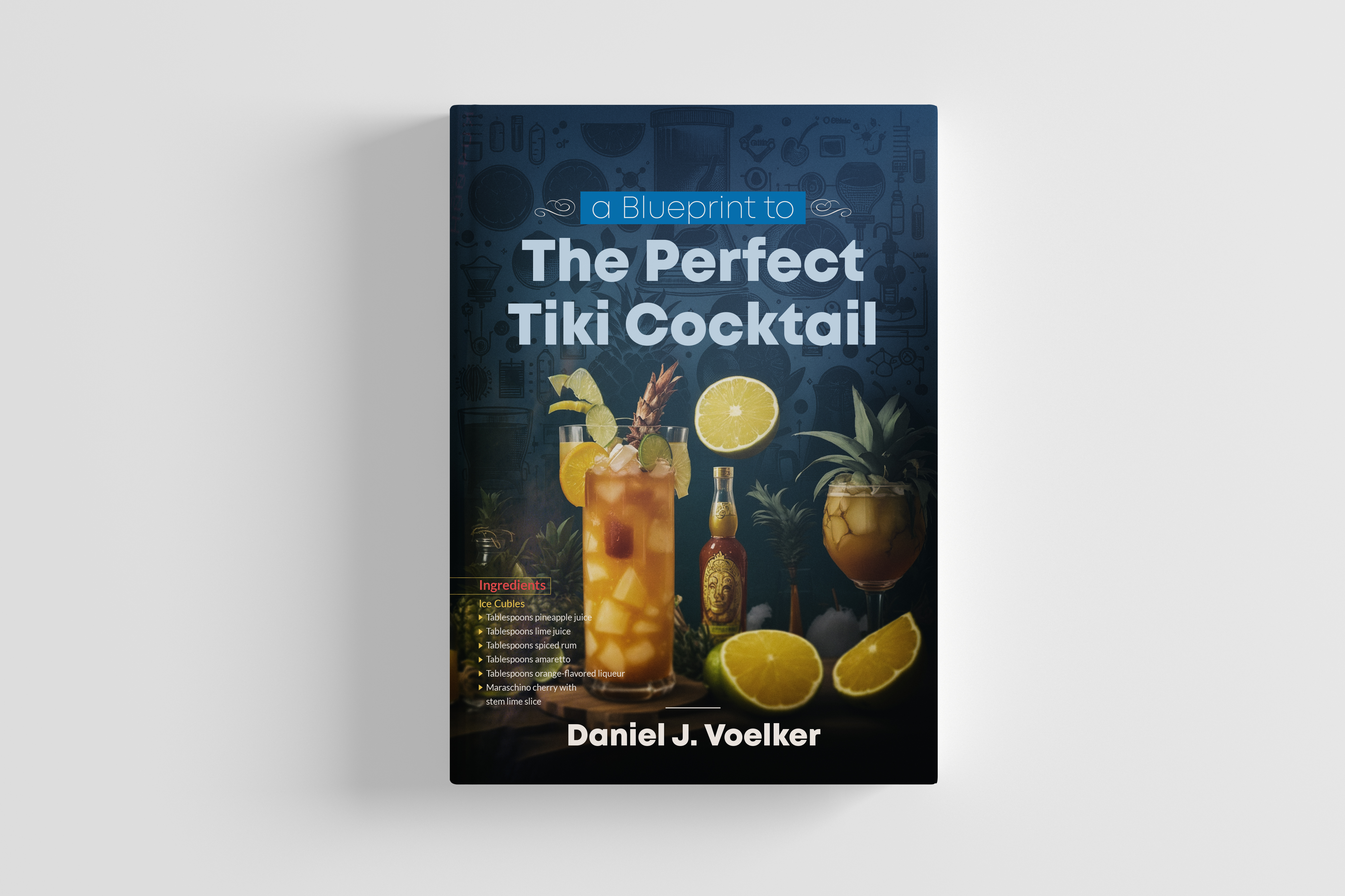 Diseño de portada de libro por fastdesign360 para Tiki Cocktail University | Diseño #32368992