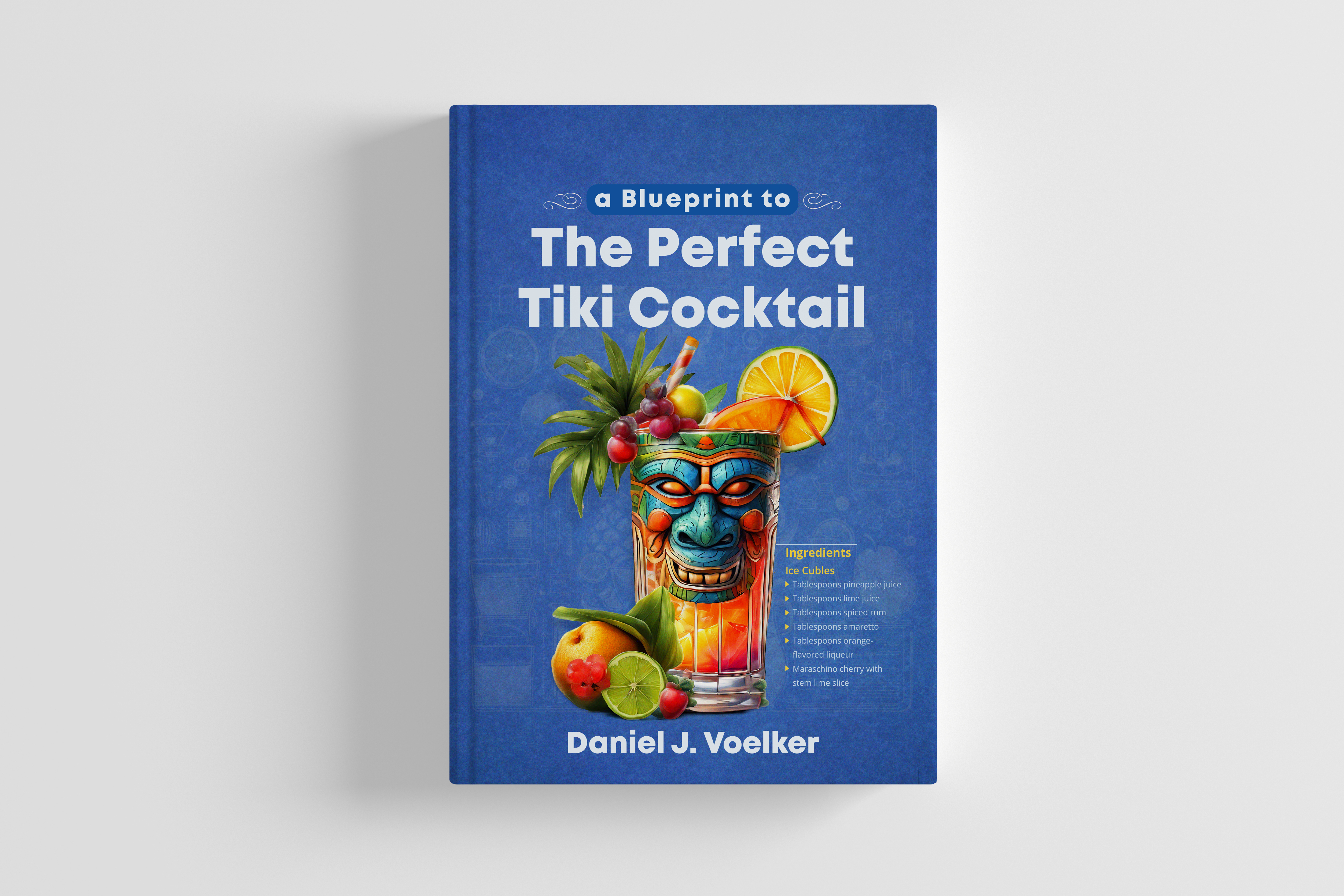 Diseño de portada de libro por fastdesign360 para Tiki Cocktail University | Diseño #32372017