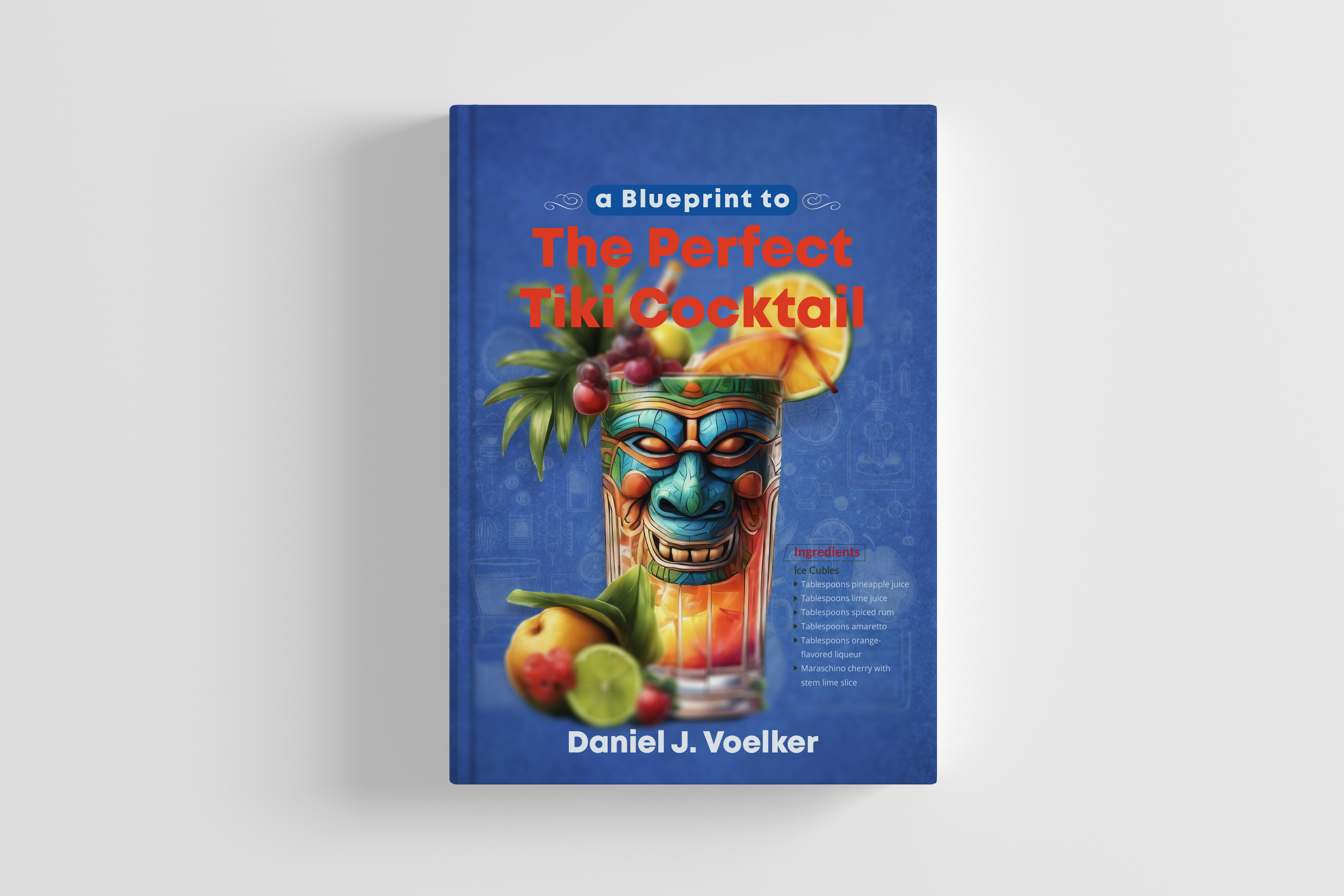 Diseño de portada de libro por fastdesign360 para Tiki Cocktail University | Diseño #32372040