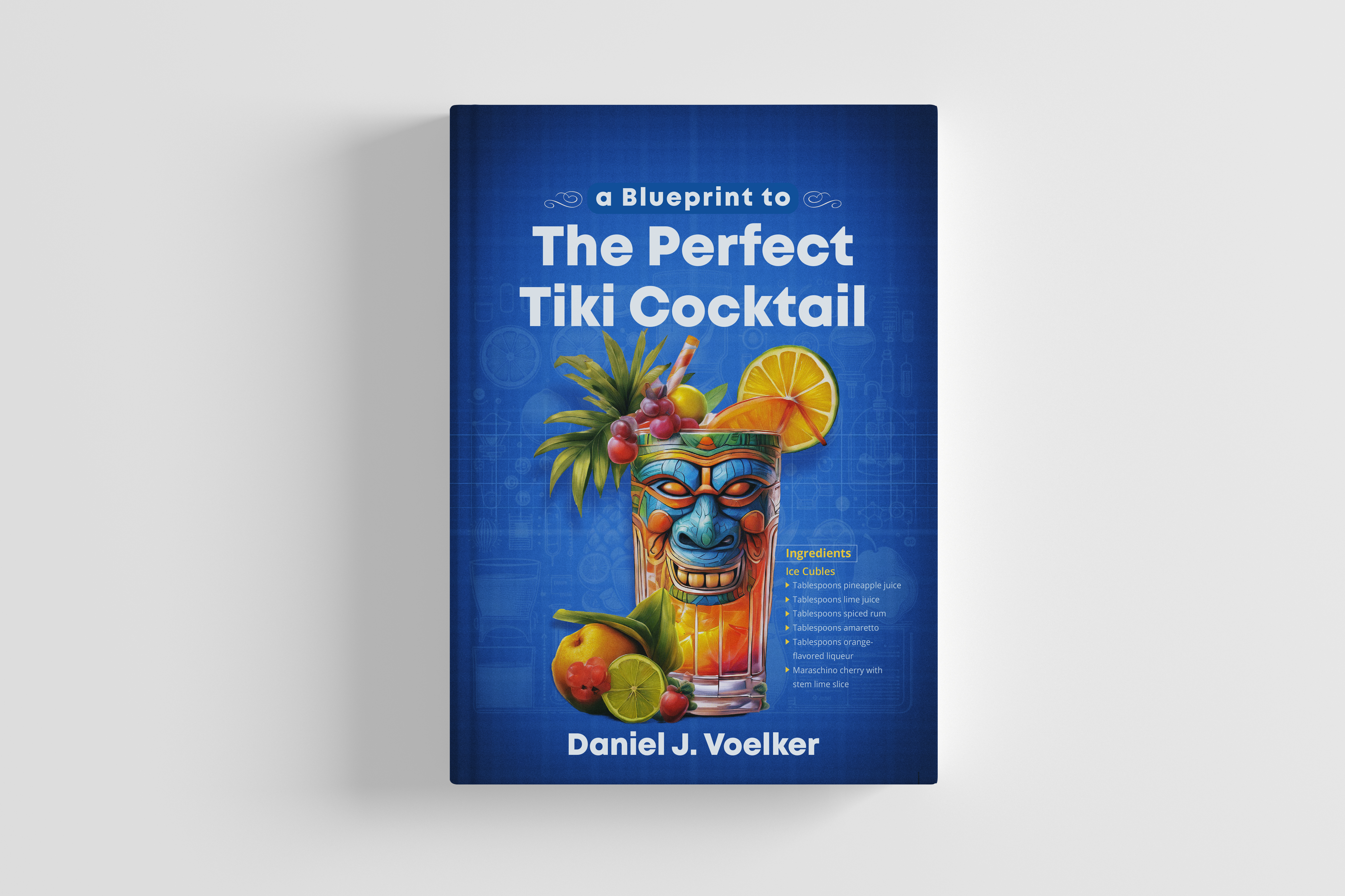 Diseño de portada de libro por fastdesign360 para Tiki Cocktail University | Diseño #32377592