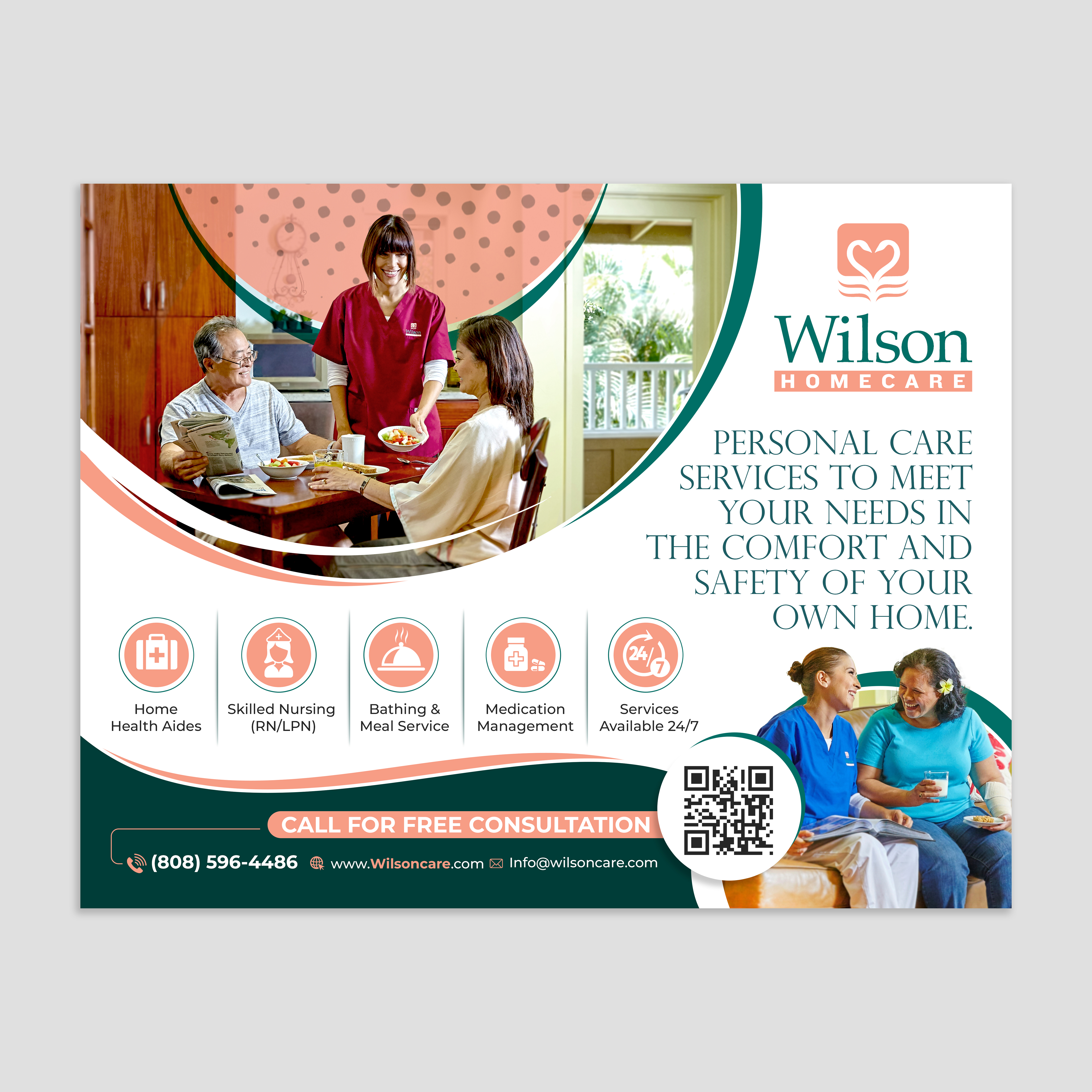 Advertisement Design by Sun Creative for Wilson Care Group | Design #32402997