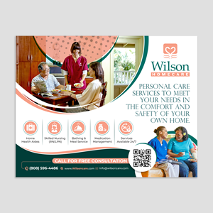 Werbe-Design von Sun Creative für Wilson Care Group | Design: #32402997
