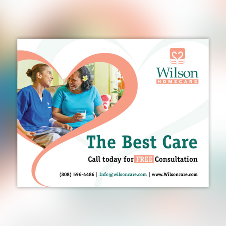 Advertisement Design by YourLogoMaster for Wilson Care Group | Design #32425389