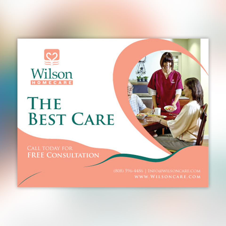 Advertisement Design by YourLogoMaster for Wilson Care Group | Design #32425390