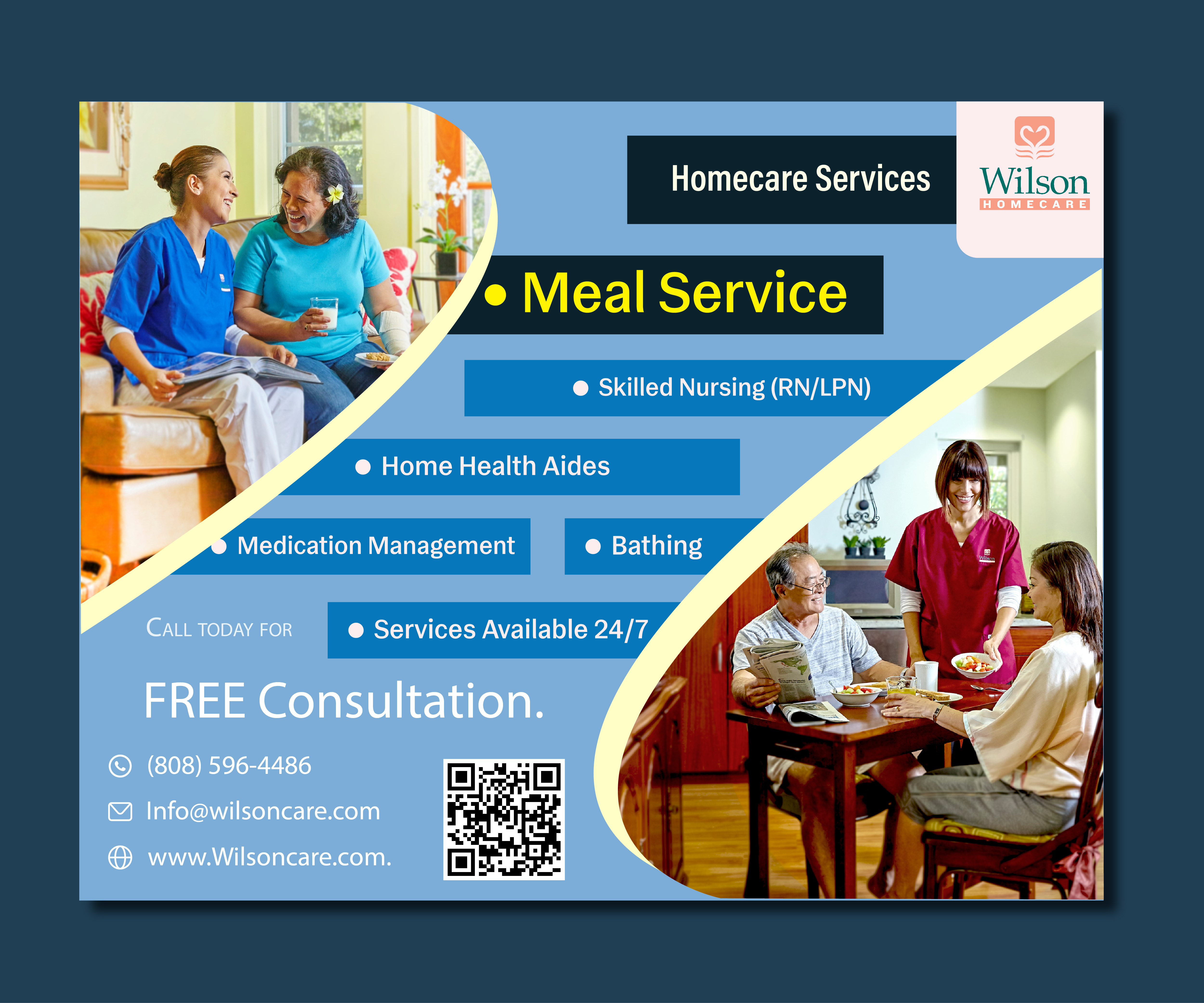 Advertisement Design by creativeyalladesign for Wilson Care Group | Design #32378505