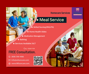 Advertisement Design by creativeyalladesign for Wilson Care Group | Design: #32378507