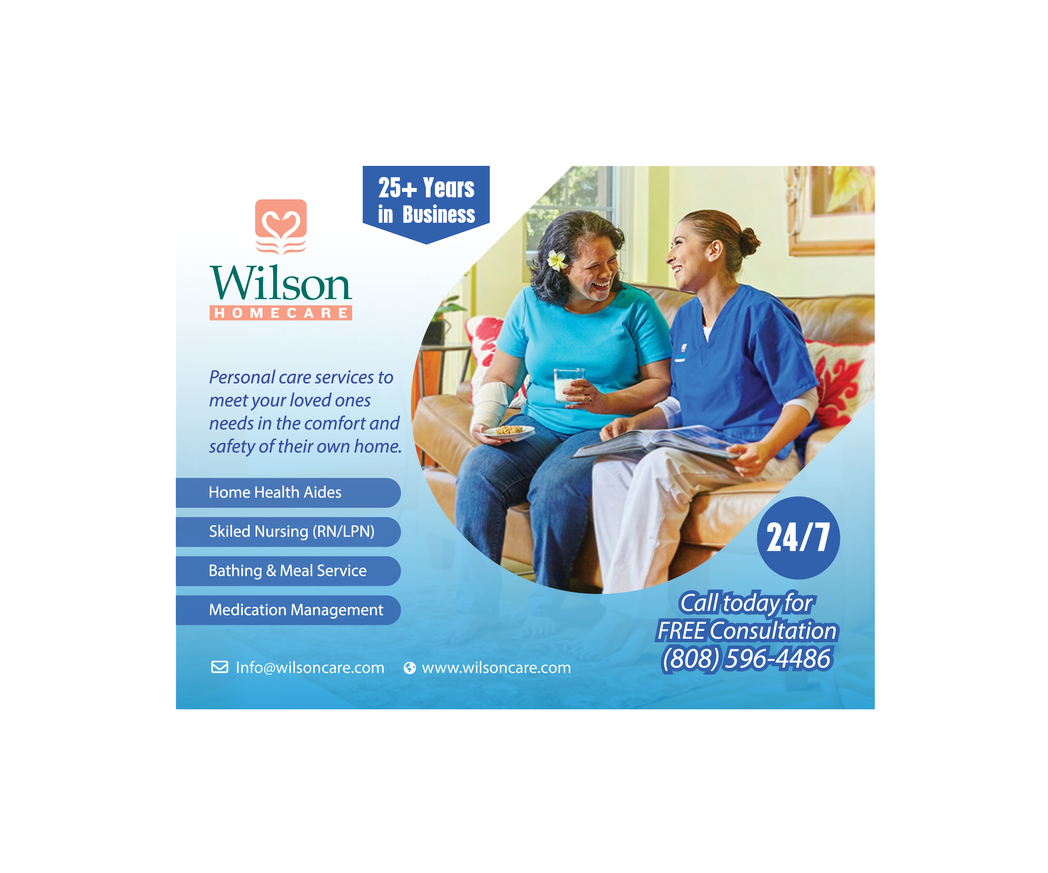 Advertisement Design by Goltu for Wilson Care Group | Design #32397308