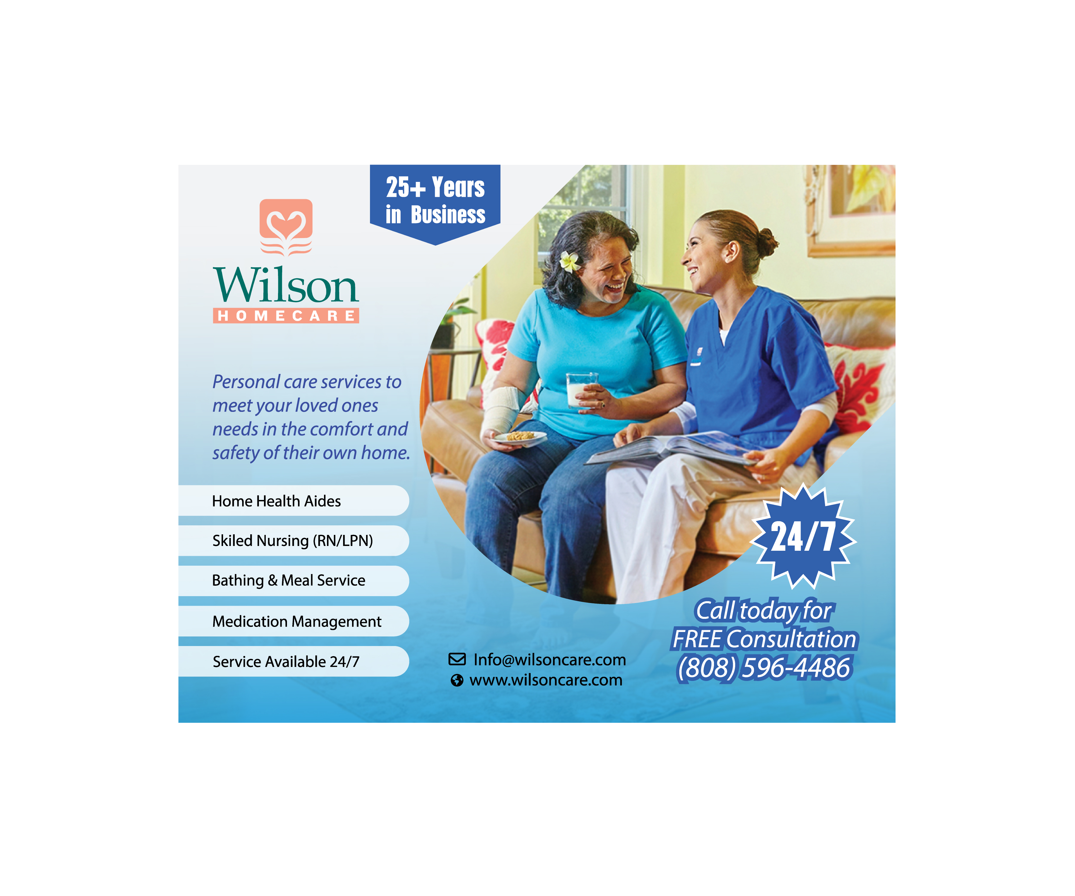 Design Publicitaire par Goltu pour Wilson Care Group | Design #32404655