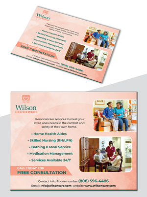 Advertisement Design by creativemood438 for Wilson Care Group | Design: #32383748