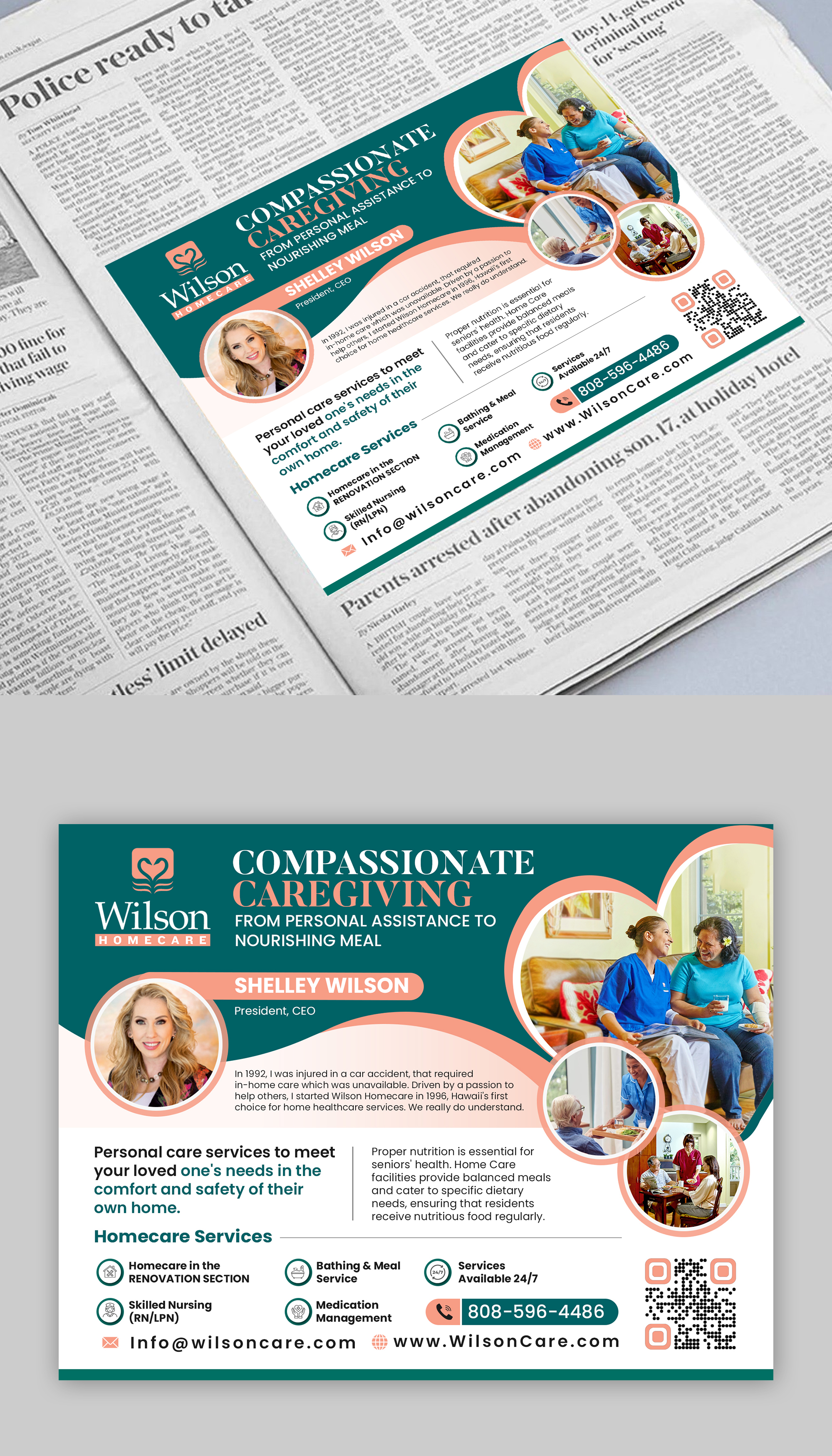 Werbe-Design von debdesign für Wilson Care Group | Design #32375840